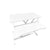 Desk Converter Sit-Stand 32" with Keyboard Tray (White)