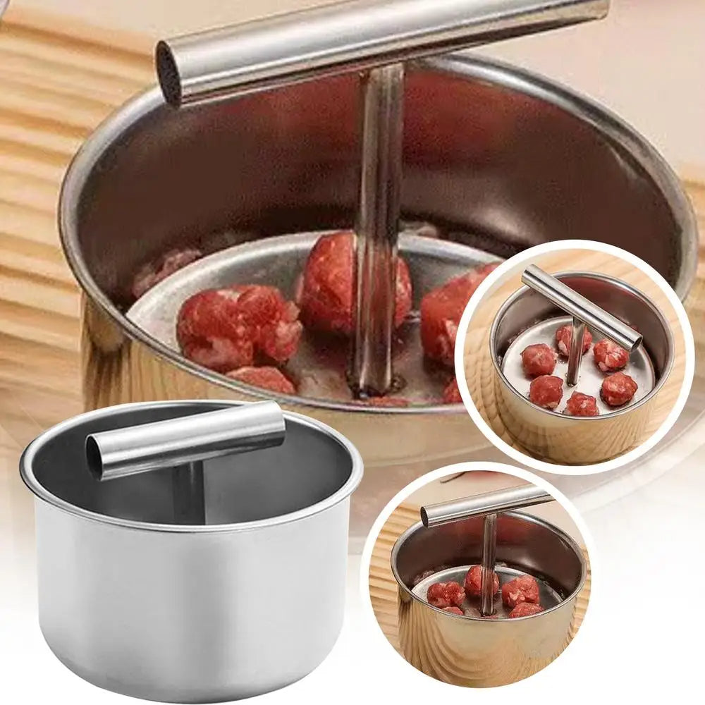 Multifunctional Meatball Maker 6-Hole Manual Kitchen