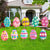 Easter Yard Signs Easter Decorations 10PCS, Waterproof Outdoor Decoration for Easter