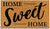 Coco Coir Home Entrance Door Mat 17" x 30", Home Sweet Home Welcome Mat