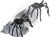 Halloween Animatronic Jumping Spider 21" Halloween Décor, Black