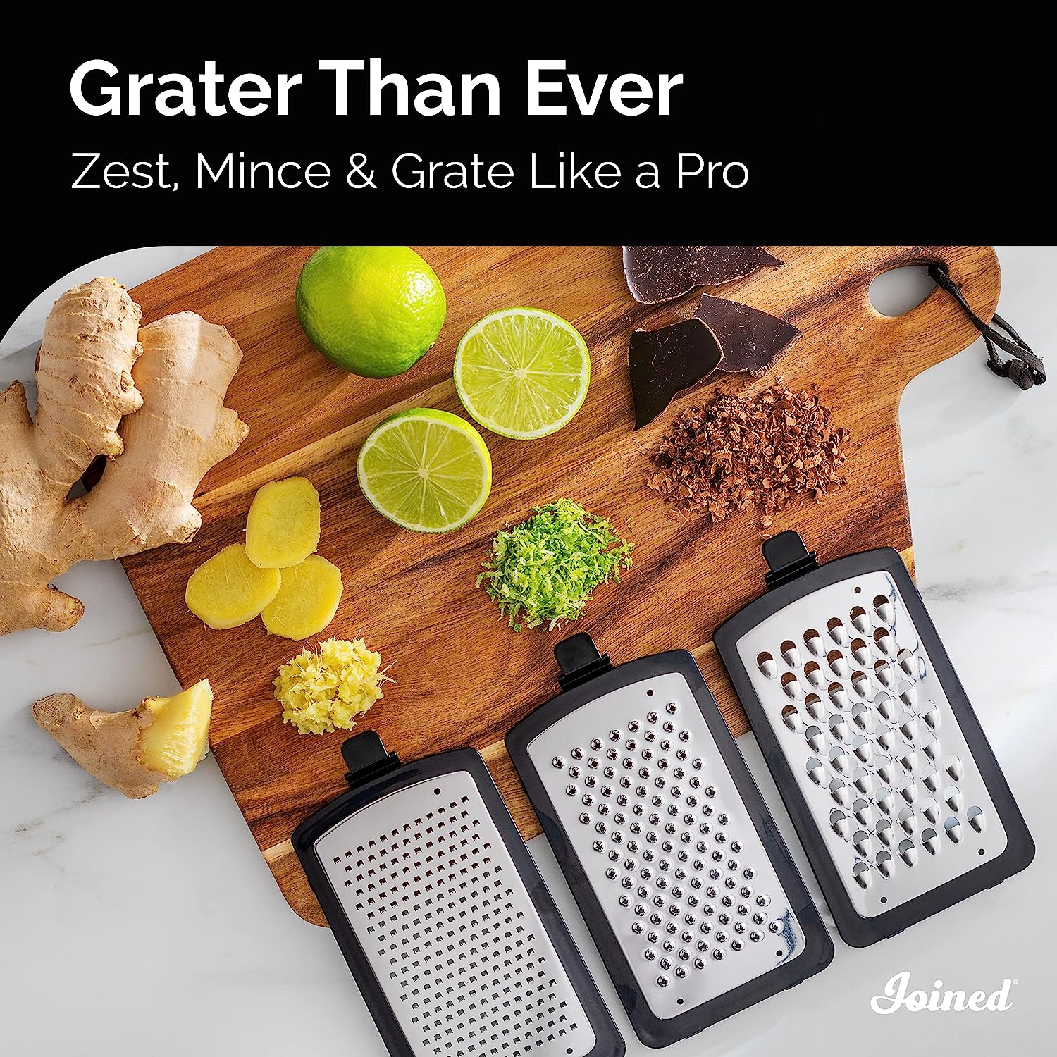 Box Grater Cheese Shredder Cheese Grater with Handle