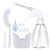 300ml Conical Bottle Ear Wash Set Ear Cleaning Tool Warm Water Rinse Ear Wax Ear Wax Ear Ball Ear Picker