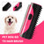 Pet Hair Remover Brush Multifunctional for Dog, Cat, Furniture, Carpet Cleaning (Red)