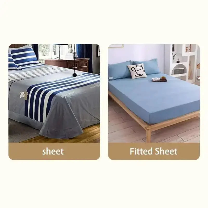 4PCS Bed Sheet Fasteners Sheet Ties Heavy Duty (White)