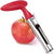 Apple Corer Remover Easy to Use Durable, Red