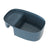 Kitchen Saddle Drain Basket Sink Kitchen Waste Drain Basket Sink Vegetable Drain Rack Storage Rack (Dark Blue)