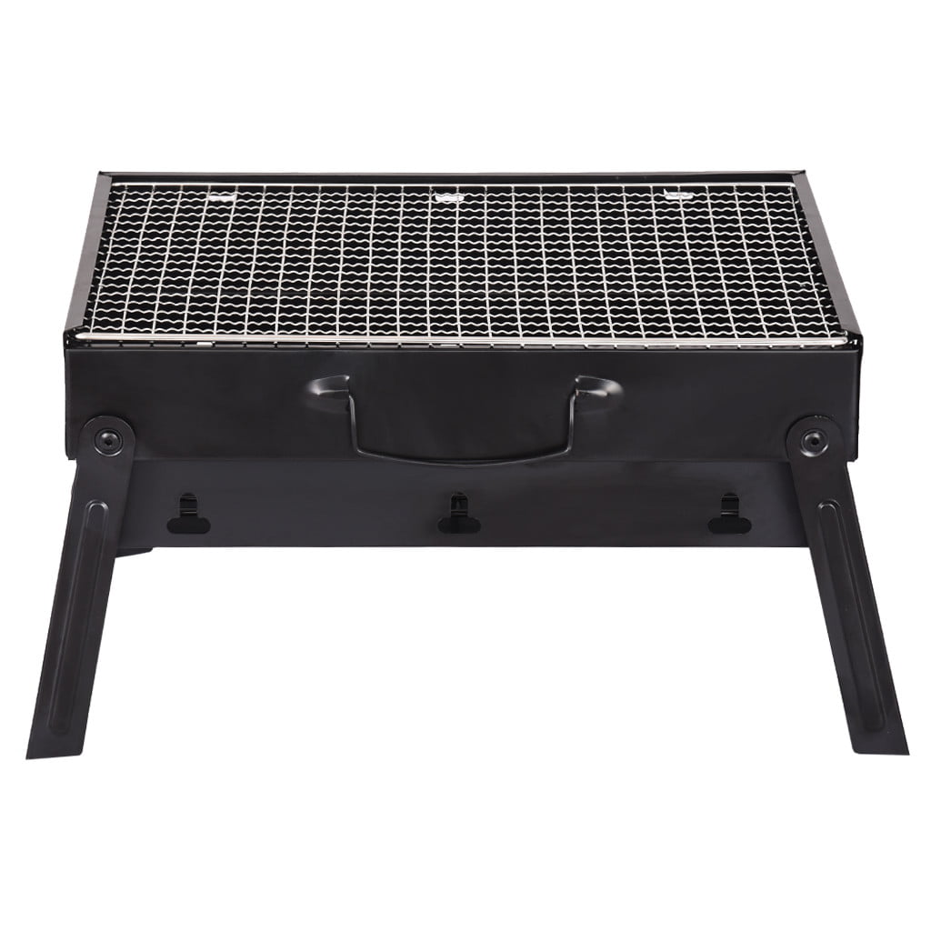 Charcoal Grill Folding BBQ Portable Lightweight Barbecue Camping Hiking Picnics