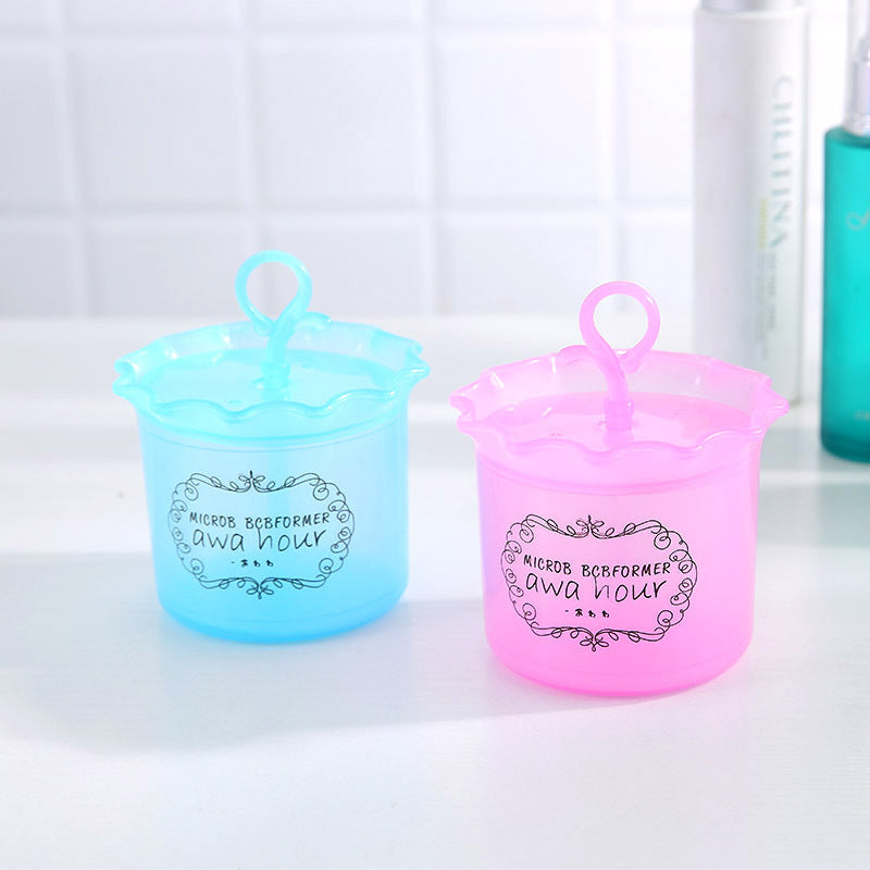 Portable Face Wash Bubbler: Cute Design & Rich, Creamy Lather (Foam Bottle)