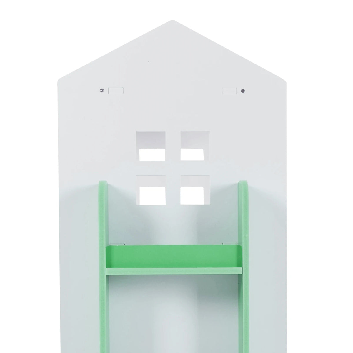 Rotating Bookcase 360° Corner Floor Book Shelf (Green)
