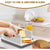 Detachable Bread Cutting Tray Multifunctional Foldable Bread Slicer (White)