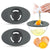 Egg Yolk Separator 1 Piece for Baking Tool (Black)