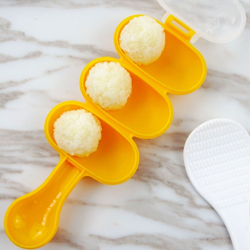 Baking Tool Wobbly Meatball Artifact Cartoon Children&#39;s Sushi Rice and Vegetable Roll Mold