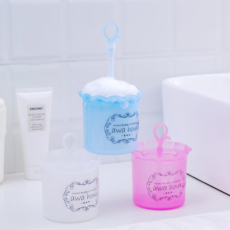 Portable Face Wash Bubbler: Cute Design & Rich, Creamy Lather (Foam Bottle)