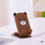 Folding Cute and Stretchable Bear Phone Holder for Desk