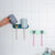 Toothbrush Holder Wall Hanging Wall Kitchen Punch Free Toilet Toothbrush Holder Towel Bathroom Sticky Hook Hanger