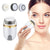 Rechargeable Facial Cleansing Device with Exfoliating Brush Heads