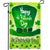 St Patrick's Day Garden Flag Leprechaun Hat Seasonal Outdoor Flag (12" x 18")