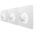 20PCS Transparent Plastic Duty Wall Hooks Adhesive for Home Improvement and Home Organization