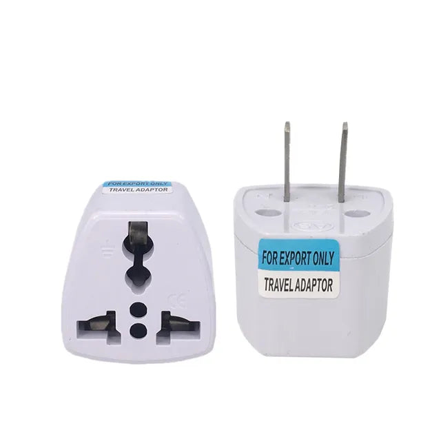 Portable Universal Travel Adapter Plug Converter (US Plug)