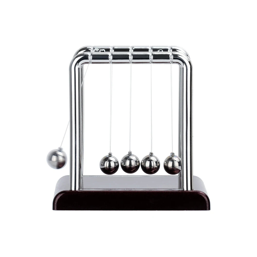 Desk Toy Gift Newtons Cradle Steel Balance Ball Physics Science