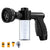 Sprayer Nozzle High-Pressure Pet Shower Spray, 3 Mode Adjustable Pet Washer (Black)