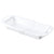 Kitchen Organizer Drain Basket General Fruit and Vegetable Drain Basket (White)