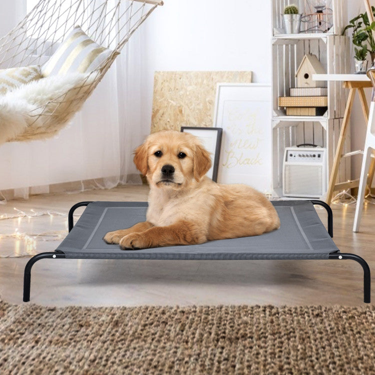 Durable Elevated Dog Cot for Pet Dogs (Large)