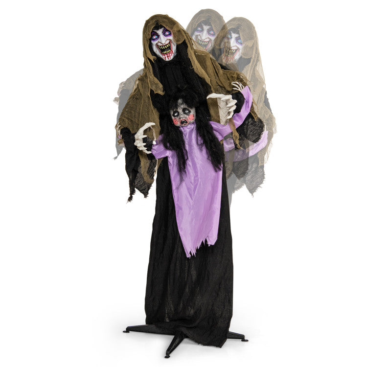 Animated LED Vampire Yard Decoration for Halloween Decor