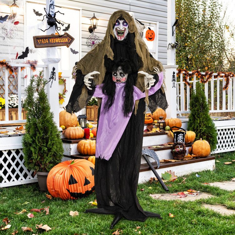 Animated LED Vampire Yard Decoration for Halloween Decor