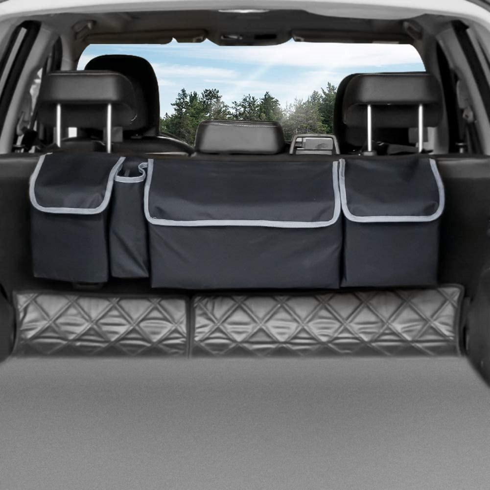 Car Trunk Organizer Car Storage Organizer Car Organizer and Storage for SUV, Black