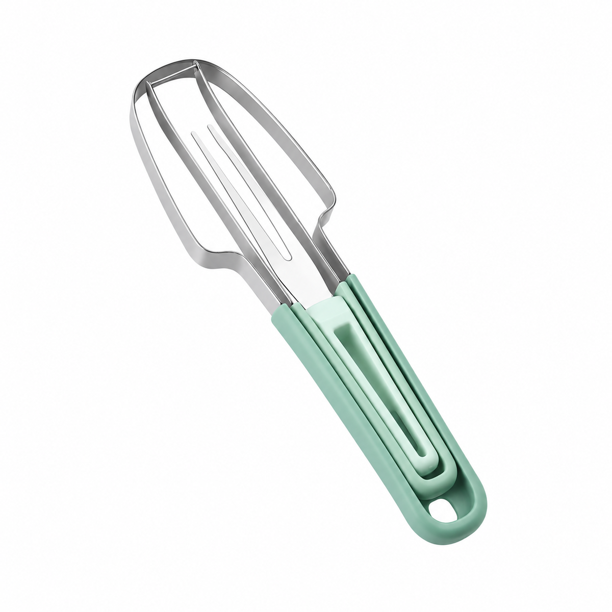 3-in-1 Stainless Steel Watermelon Cutter – Multifunctional Fruit Slicer for Kitchen