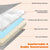 Memory Foam Dog Bed Orthopedic with Headrest for Large Dogs