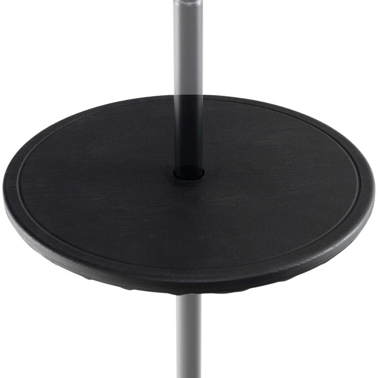 Outdoor Adjustable Table 20 Inch with 1.5 Inch Umbrella Hole