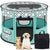 Portable Pet Playpen, Foldable Dog Playpen Cat Playpen, Green Small