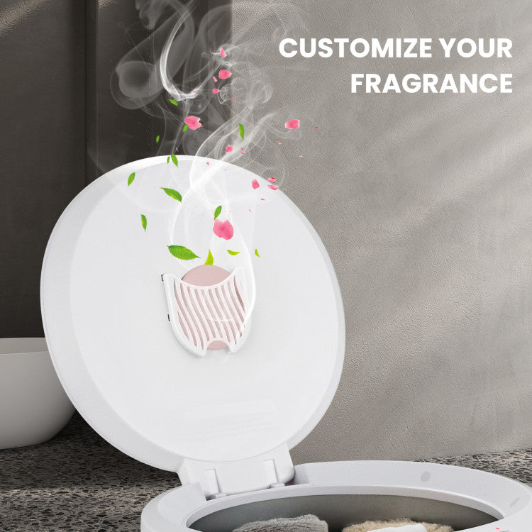 Portable Hot Towel Warmer Fliptop Lid (White)
