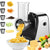 Professional Cheese Grater, 250W Slicer/Salad Maker/Slicer/Shredder/Spiralizer