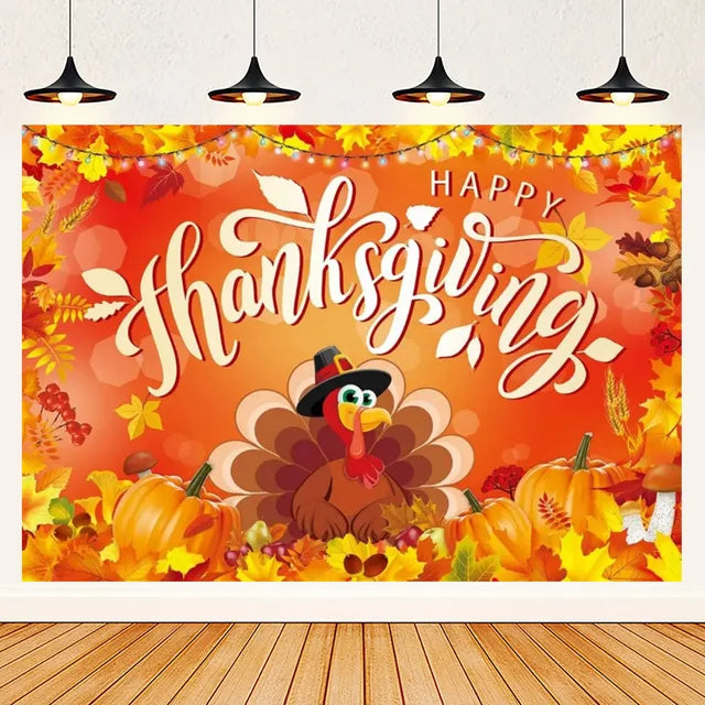 Thanksgiving Day Photo Background 150x100cm