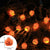 LED Halloween String Lights 1.5 Pumpkin Lantern for Horror Halloween Day