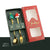 Christmas Cutlery Set with Christmas Tree and Hat Design, 1 Pair