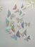 Multicolor 3D Butterfly Wall Decals 12 Pieces for Bedroom, Living Room Decor