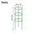 Half Round Plastic Plant Support Pile Bonsai Fixing Rod for Climbing Vines