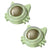 Interactive Catnip Balls 2 Piece for Small and Medium Cats (Green)