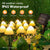 Mushroom Solar Lights Set Of 20, 8 Modes Solar Pathway Lights Outdoor Fairy  Light For Garden Backyard Lawn Party Christmas, Warm White