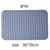 Shower Bath Mat Bath Tub Pad Household Bathroom Anti Slip Pad Suction Cup Bathtub Massage Foot Pad, Gray