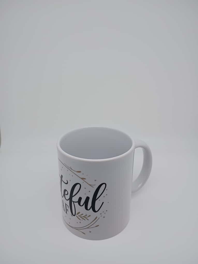 Thanksgiving Grateful AF 11 oz Ceramic Mug