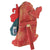 LED Lighted Santa Claus Christmas 19.5" Wooden Figure for Christmas Decoration