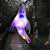 LED Hanging Ghost 1 Piece for Halloween Party Decoration