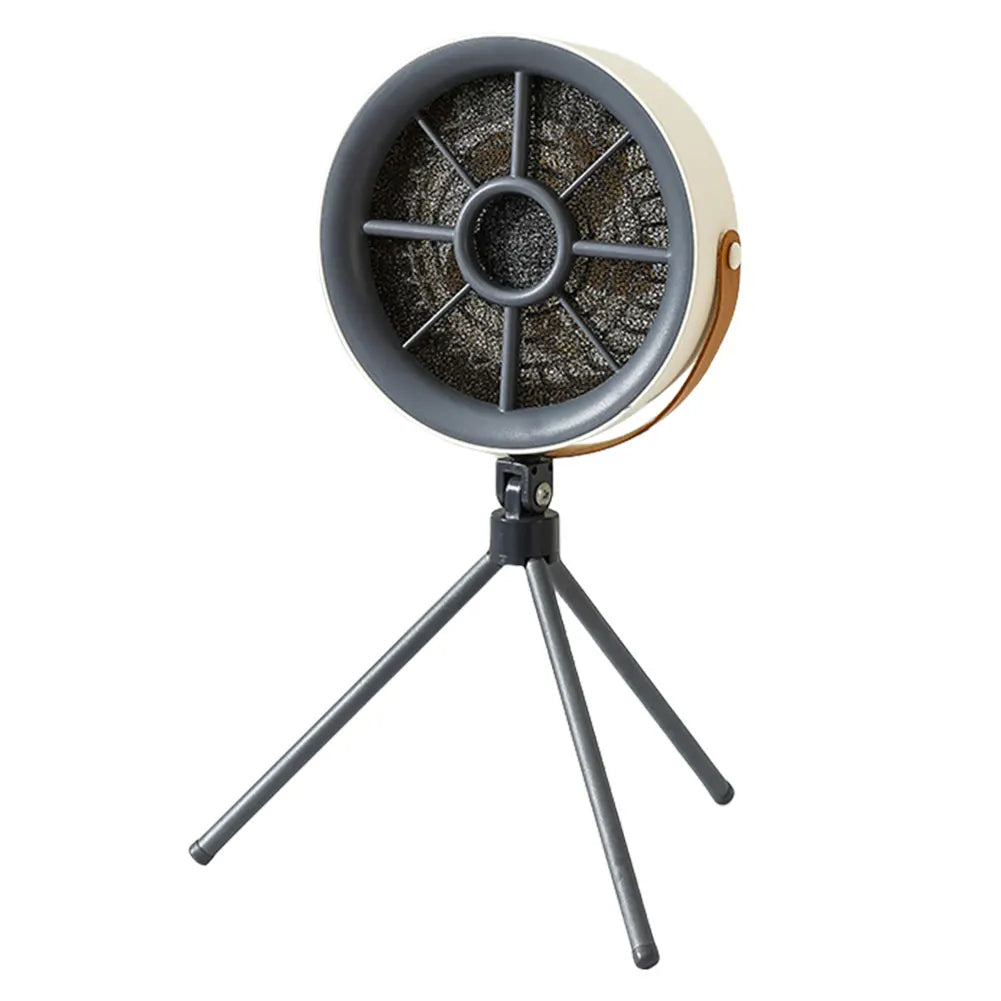 Mini Desktop Range Hood with 3 Speeds (Beige)