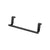 Shelf Hanger Over Door Towel Bar 36CM Hanging Holder (Black)